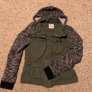 Army green jacket